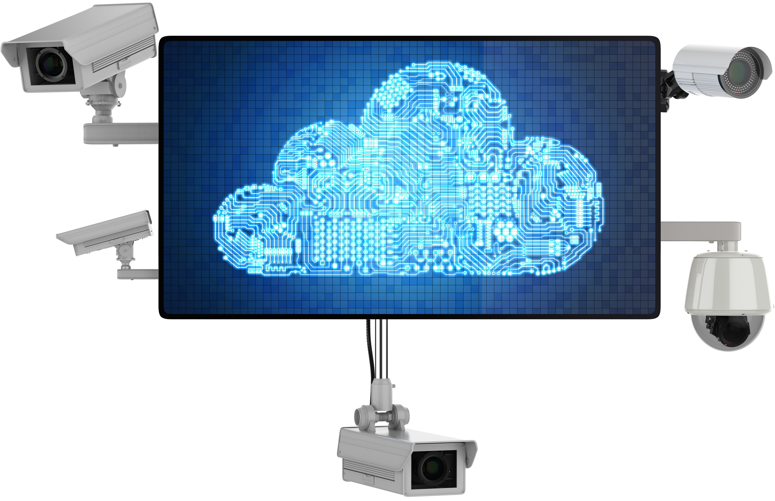 cloud-surv-screen monitor-with-multiple-cameras-depecting-cloud-made-from-data
